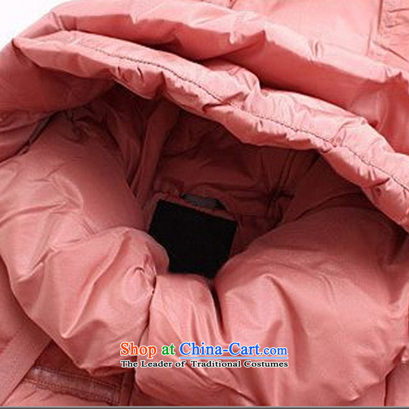 Gwi Tysan mm thick winter clothing new Korean fashion to increase the number of coats lace at extra-thick Women's jacket pink 6XL suitable for 195-210, Queen sleeper sofa Tysan shopping on the Internet has been pressed.
