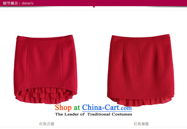 Replace the former Yugoslavia autumn 2015 Migdal code female new stylish mm thick Sau San chiffon stitching skirt 4300 Red XL upper body picture, prices, brand platters! The elections are supplied in the national character of distribution, so action, buy now enjoy more preferential! As soon as possible.