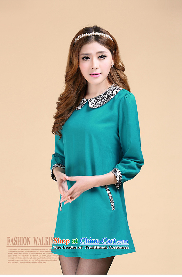 The lymalon lehmann thick, Hin thin 2015 autumn the new Korean trendy fashionable dress code of 7 to the wild cuff dresses 3104 color picture pictures, prices, XXL brand platters! The elections are supplied in the national character of distribution, so action, buy now enjoy more preferential! As soon as possible.