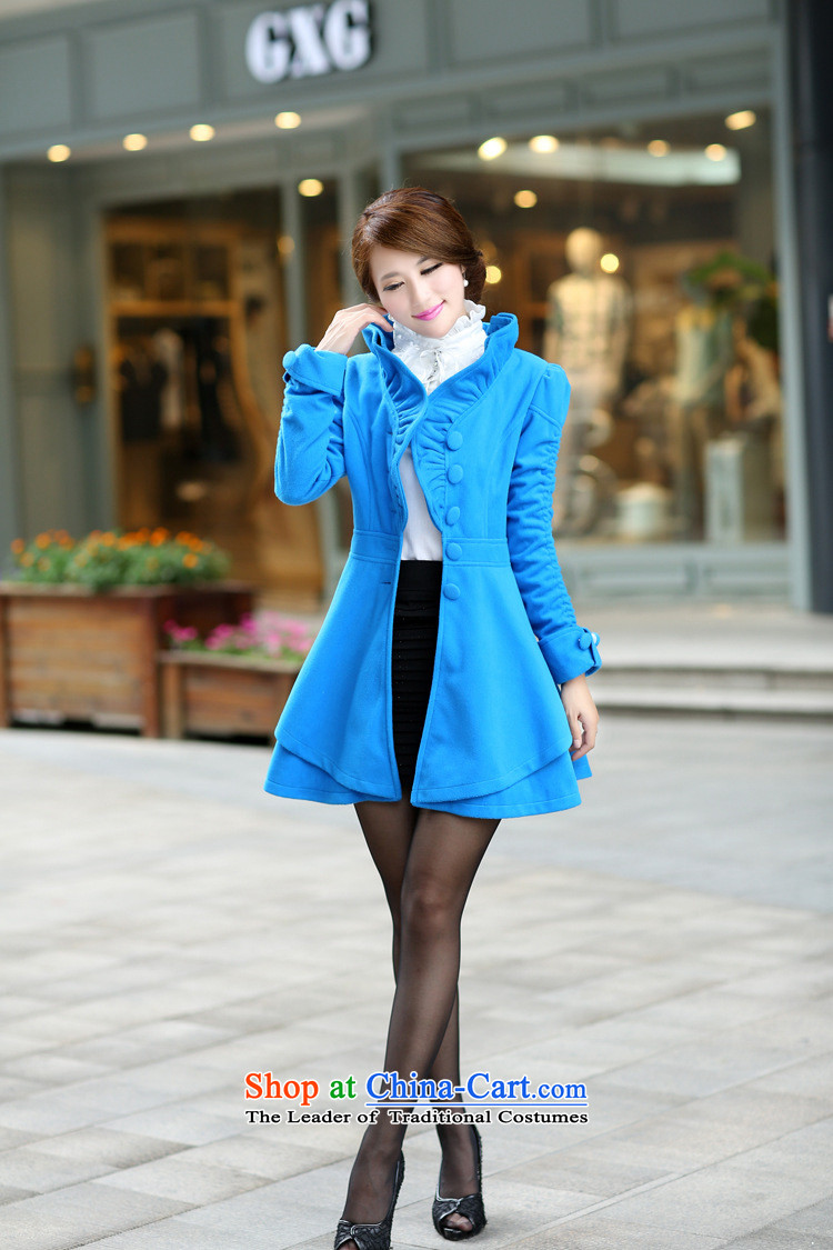 The Korean village thicker 2015 autumn and winter Korean sweet graphics thin coat collar temperament single row at the back of the swinging under rule in long hair color and 681 coat? XL Photo, prices, brand platters! The elections are supplied in the national character of distribution, so action, buy now enjoy more preferential! As soon as possible.
