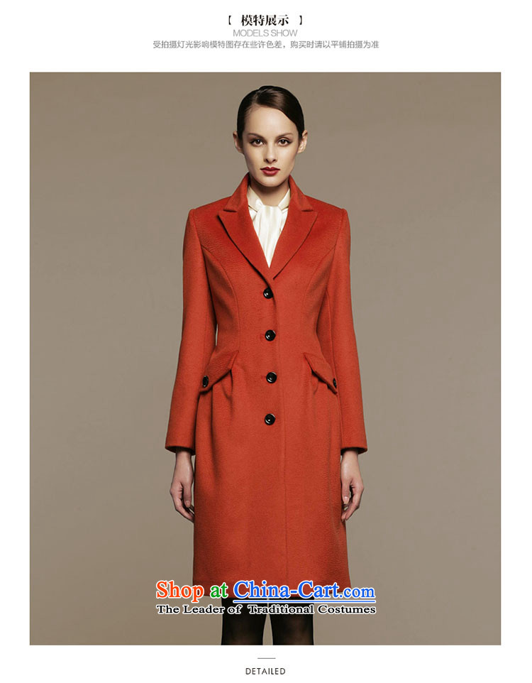 Jefen Giffen autumn and winter Italy satin cashmere overcoat DS120025 Sau San long Orange (2C M picture, prices, brand platters! The elections are supplied in the national character of distribution, so action, buy now enjoy more preferential! As soon as possible.