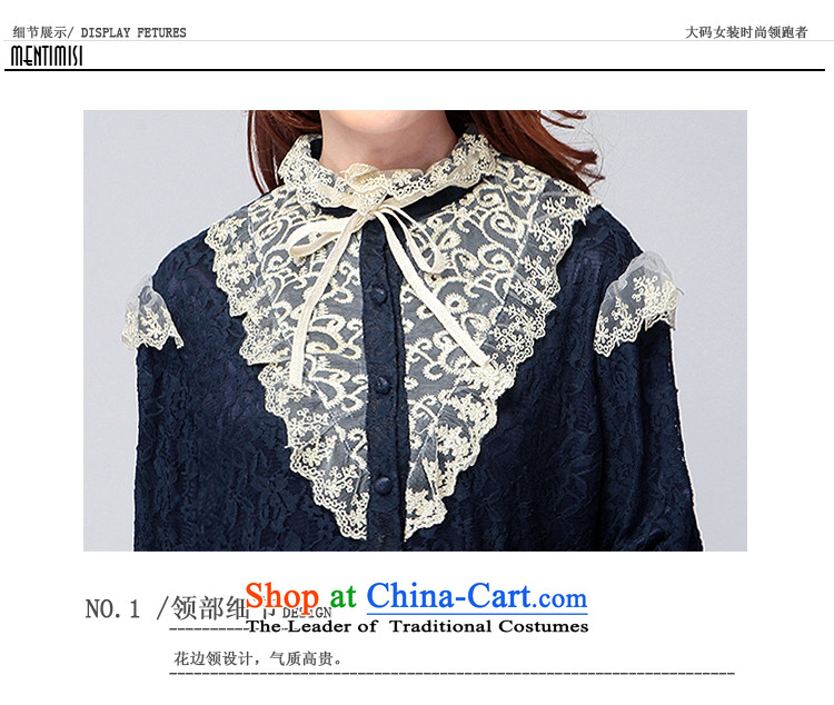 Overgrown Tomb economy honey population to increase women's code load Korean autumn thick sister lace long-sleeved shirt color picture was $61.39 L picture, prices, brand platters! The elections are supplied in the national character of distribution, so action, buy now enjoy more preferential! As soon as possible.