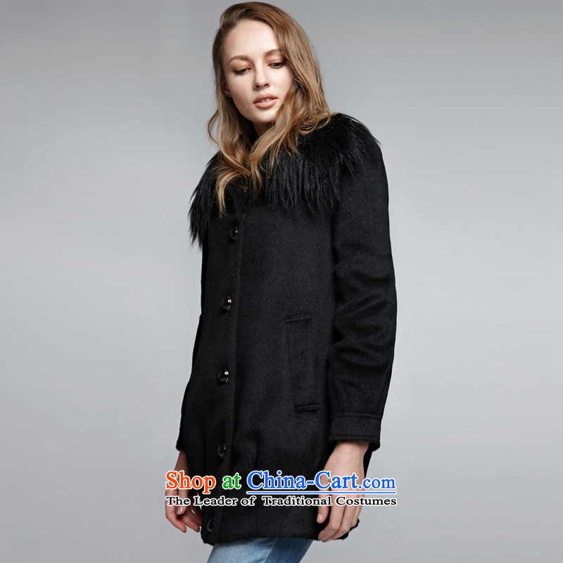 Elizabeth hip and trendy dream girl with luxurious stylish along? in the material long coats (distribution can be shirked gross) 030913438 Black XL, dreams and Lisa (moonbasa) , , , shopping on the Internet