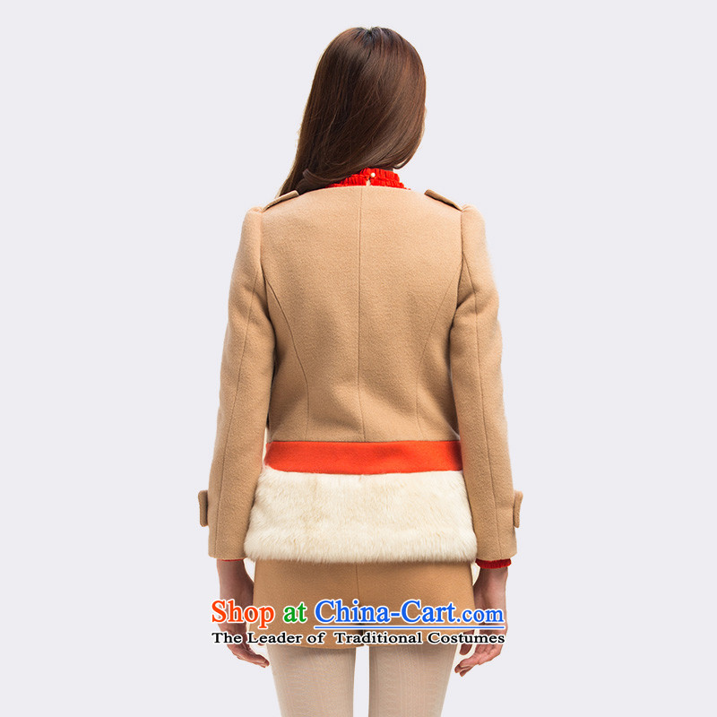 Three new multimedia 2015 Winter Classic double-color plane can be spliced remove swing jacket coat? female gross support C.O.D. holidays M/160/84a, tri-light coffee shop online....