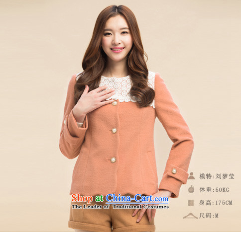 3 color for winter sweet wavy look with lace stitching short-haired girl overcoat so red and yellow Xl/170/92a picture, prices, brand platters! The elections are supplied in the national character of distribution, so action, buy now enjoy more preferential! As soon as possible.
