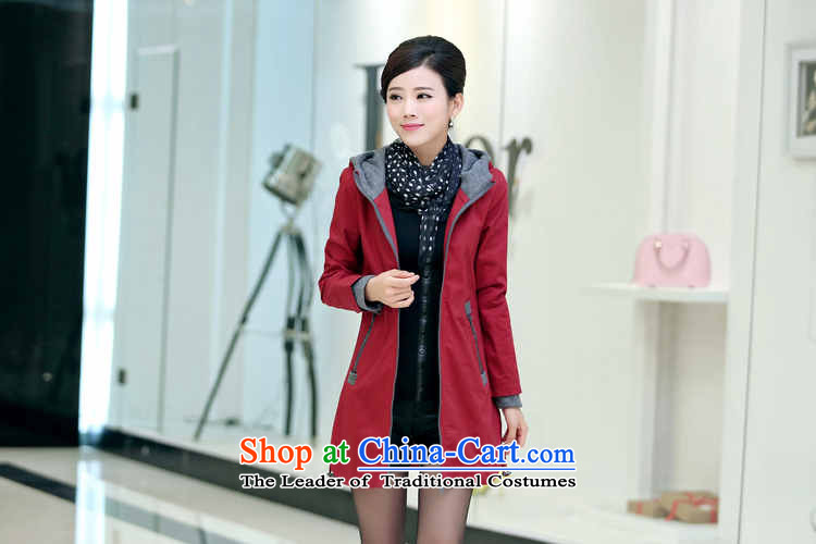 El-ju Yee Nga Chau load new Korean large Sau San women in long thick mm jacket coat to increase cotton coat 8286 ORANGE XXXXL picture, prices, brand platters! The elections are supplied in the national character of distribution, so action, buy now enjoy more preferential! As soon as possible.