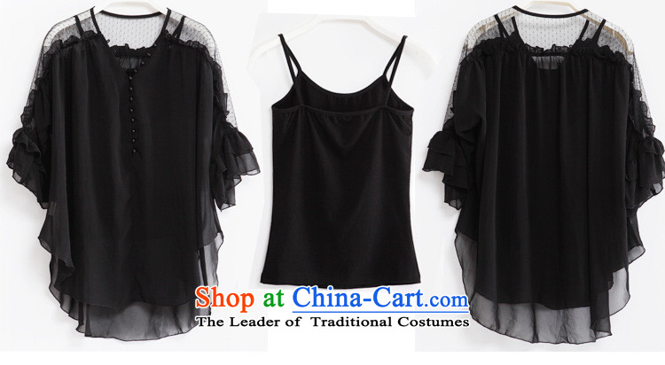 The lymalon Lehmann Summer 2015 new product expertise, Hin thin Korean version of large numbers of 7 women's sleeveless shirts chiffon shirt 511 Blue XL Photo, prices, brand platters! The elections are supplied in the national character of distribution, so action, buy now enjoy more preferential! As soon as possible.