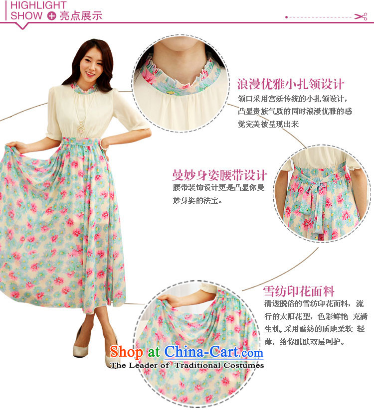 Maximum number of ladies 2015 Foutune of video thin saika Bohemia beach long skirt xl thick sister beach resort skirts skirt chiffon dresses apricot L photo, prices, brand platters! The elections are supplied in the national character of distribution, so action, buy now enjoy more preferential! As soon as possible.