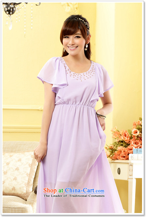 Xl women thick sister 2015 new products Maya bright niba cuff lady long skirt round-neck collar nail pearl elastic waist annual dress dresses blue 3XL to large coal pictures, price 160-180, brand platters! The elections are supplied in the national character of distribution, so action, buy now enjoy more preferential! As soon as possible.