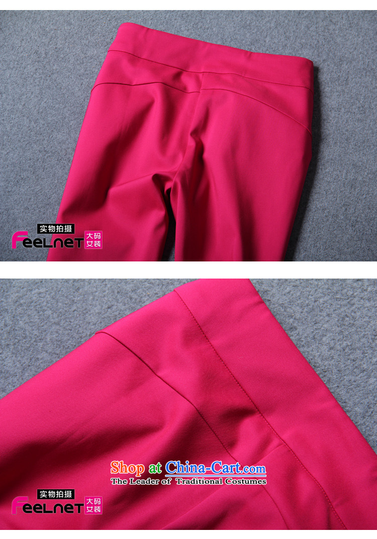 Clearance feelnet larger female Korean version 2015 Summer new graphics thin Harun trousers casual pants larger trousers 1404 better red 3XL code picture, prices, brand platters! The elections are supplied in the national character of distribution, so action, buy now enjoy more preferential! As soon as possible.