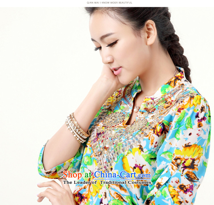 The former Yugoslavia Migdal Code women 2015 Summer new stylish Korean mm thick national culture of quality shirts retro USD 2,204,907  5XL suit picture, prices, brand platters! The elections are supplied in the national character of distribution, so action, buy now enjoy more preferential! As soon as possible.