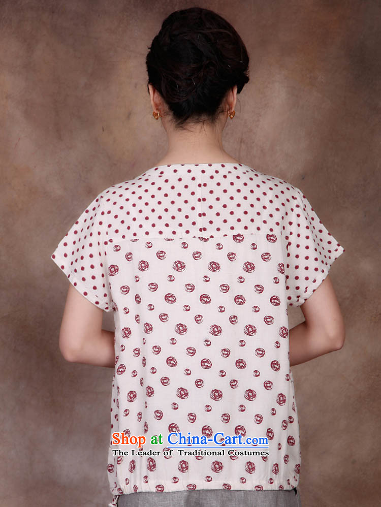 The sea route to spend the summer new round-neck collar ajar stamp loose clothes for larger 01FS52 shirt red stamp 2XL Photo, prices, brand platters! The elections are supplied in the national character of distribution, so action, buy now enjoy more preferential! As soon as possible.