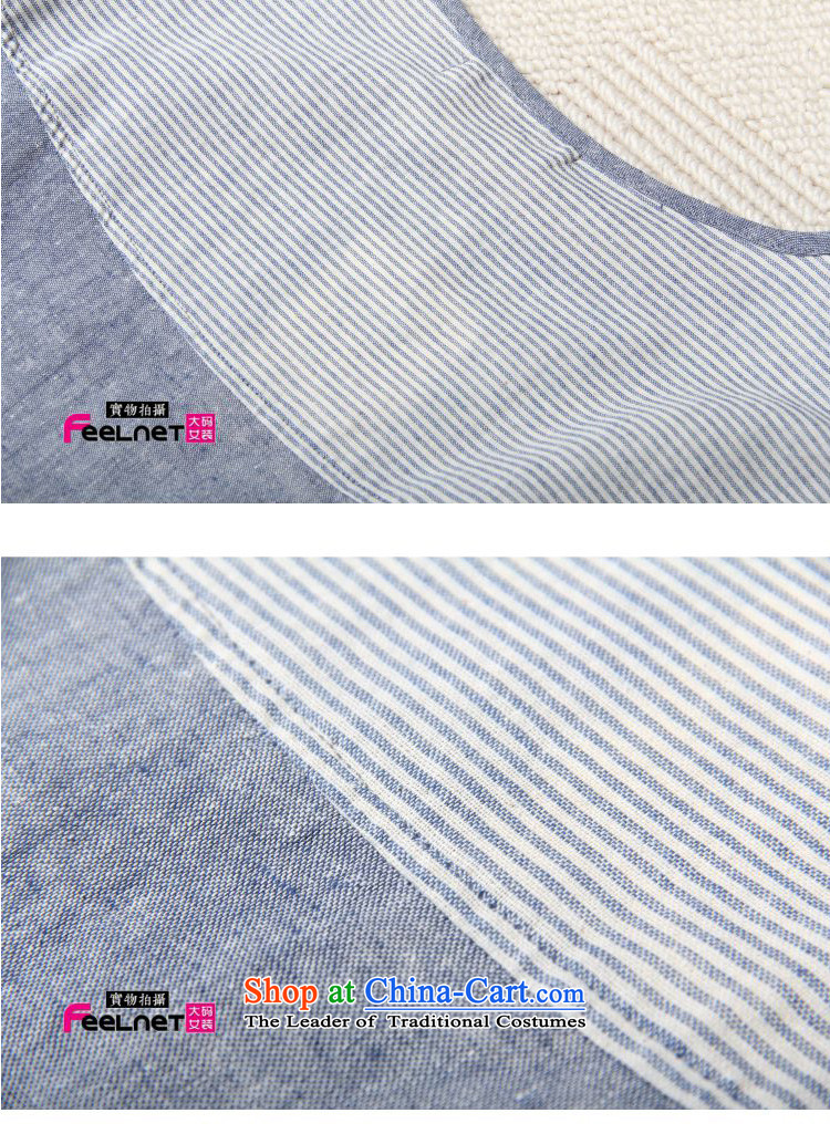 Clearance feelnet XL 2015 Summer new Korean loose Plaid Short-sleeved T-shirt stitching larger T-shirt with floral large number 2136 3XL picture, prices, brand platters! The elections are supplied in the national character of distribution, so action, buy now enjoy more preferential! As soon as possible.