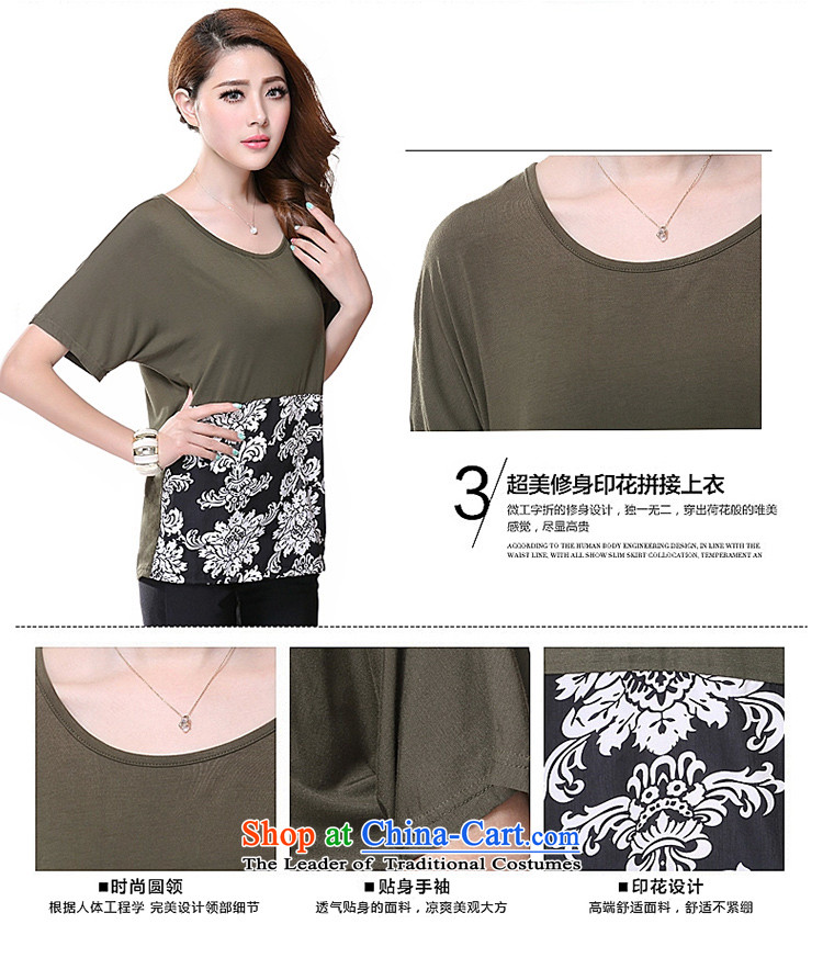 The lymalon lehmann thick, Hin thin 2015 Summer new Korean version of large numbers of ladies fashion loose short-sleeved T-shirt cotton T-shirt and brown 3XL 1616 picture, prices, brand platters! The elections are supplied in the national character of distribution, so action, buy now enjoy more preferential! As soon as possible.