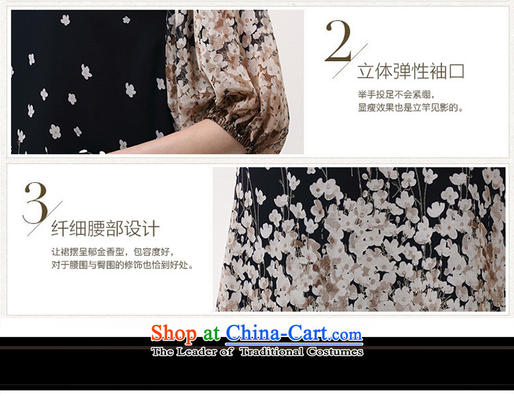 Replace, Hin thick zhuangting ting thin spring and summer 2015 new product version of large Korean women's code saika in relaxd stylish cuff dresses 1602 pieces 3XL grizzled picture, prices, brand platters! The elections are supplied in the national character of distribution, so action, buy now enjoy more preferential! As soon as possible.