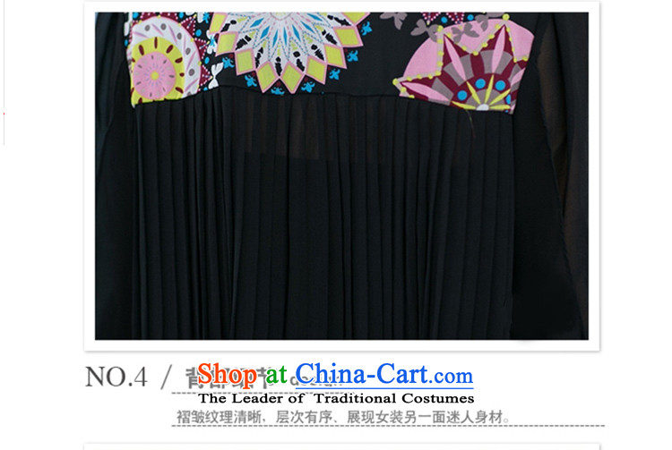 Replace, Hin thick zhuangting ting thin autumn 2015 new product version of large Korean women's code of 7 to suit cuff stylish chiffon Netherlands 6030 dark blue 4XL Photo, prices, brand platters! The elections are supplied in the national character of distribution, so action, buy now enjoy more preferential! As soon as possible.