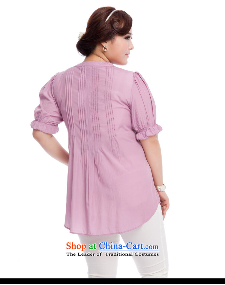Replace, Hin thick zhuangting ting thin 2015 Summer new product version of large Korean code is smart casual dress short-sleeved T-shirt with round collar shirt 319 light green L picture, prices, brand platters! The elections are supplied in the national character of distribution, so action, buy now enjoy more preferential! As soon as possible.