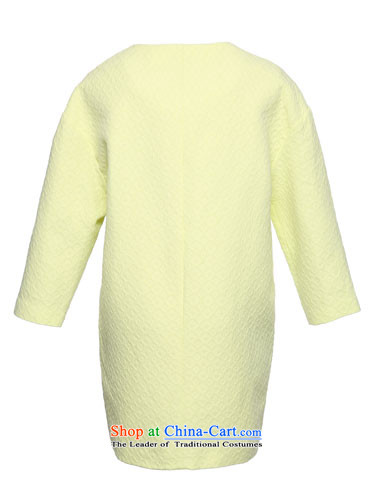 The weekend  lace engraving stitching coats 14023401124  mustard yellow 165/38/M picture, prices, brand platters! The elections are supplied in the national character of distribution, so action, buy now enjoy more preferential! As soon as possible.