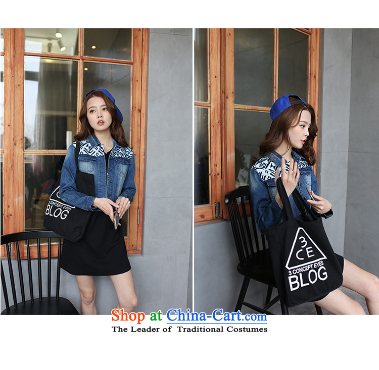 Thick mm spring 2015 large female thick sister video thin stitching washable so old wild cowboy long-sleeved jacket Denim blue XL Photo, prices, brand platters! The elections are supplied in the national character of distribution, so action, buy now enjoy more preferential! As soon as possible.