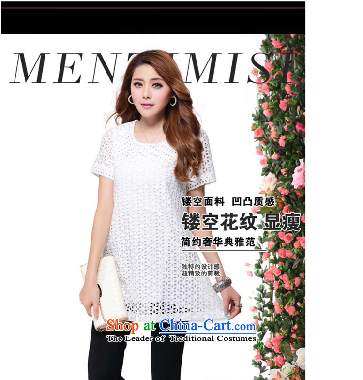 The lymalon Lehmann Summer 2015 new product expertise, Hin thin Korean version of large numbers of ladies fashion short-sleeved dresses 2622 white picture, prices, 5XL brand platters! The elections are supplied in the national character of distribution, so action, buy now enjoy more preferential! As soon as possible.