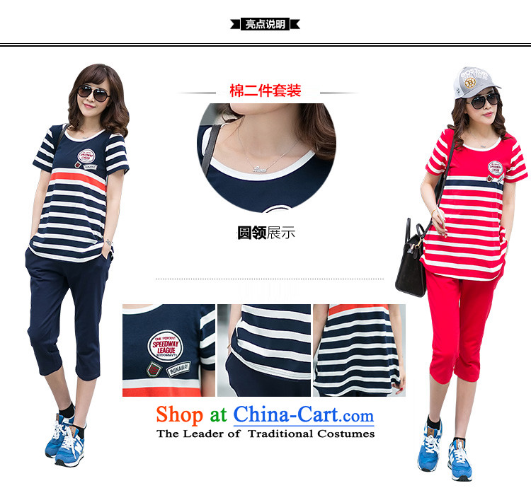 2015 Summer ZORMO new Korean ladies casual wear kit fat mm to xl t-shirt + trousers Red 2 Piece XXL 130-145 catty picture, prices, brand platters! The elections are supplied in the national character of distribution, so action, buy now enjoy more preferential! As soon as possible.
