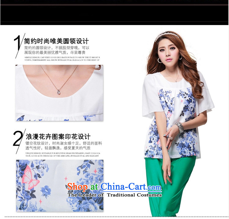 The lymalon lehmann thick, Hin thin Summer 2015 new product version of large Korean women's code stylish short-sleeved shirt loose chiffon T-shirt 1645 3XL white picture, prices, brand platters! The elections are supplied in the national character of distribution, so action, buy now enjoy more preferential! As soon as possible.