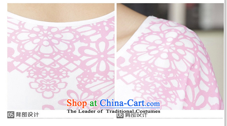 The lymalon lehmann thick, Hin thin Summer 2015 New Product Version Korea Women's extra stylish Sweet short-sleeved T-shirt chiffon Netherlands 1648 pink XL Photo, prices, brand platters! The elections are supplied in the national character of distribution, so action, buy now enjoy more preferential! As soon as possible.