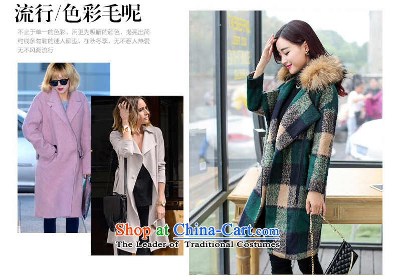 Even  2015 Korean winter clothing new plaid zip need long small incense in wind W8981 coats no gross? For M pictures, gross price, brand platters! The elections are supplied in the national character of distribution, so action, buy now enjoy more preferential! As soon as possible.