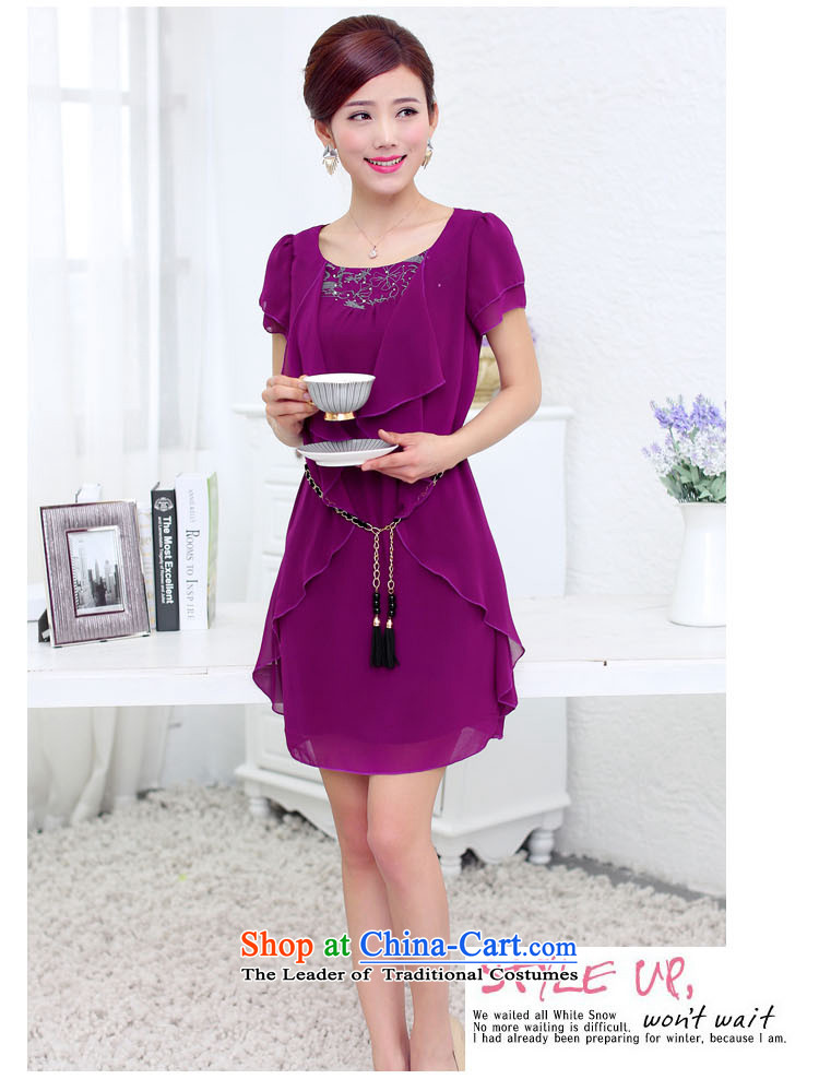 2015 mm thick summer new to xl short-sleeved blouses chiffon skirts graphics) thick MM THIN extra summer dresses 009 green 2XL Photo, prices, brand platters! The elections are supplied in the national character of distribution, so action, buy now enjoy more preferential! As soon as possible.