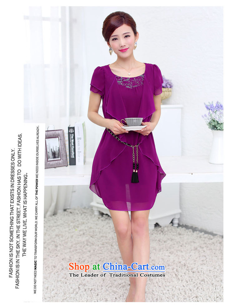 2015 mm thick summer new to xl short-sleeved blouses chiffon skirts graphics) thick MM THIN extra summer dresses 009 green 2XL Photo, prices, brand platters! The elections are supplied in the national character of distribution, so action, buy now enjoy more preferential! As soon as possible.