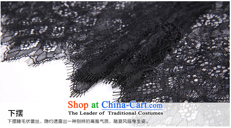 The former Yugoslavia Li Sau 2014 Summer new larger female elastic waist stitching lace leave two wild half skirt Q5086 XXXXXL black picture, prices, brand platters! The elections are supplied in the national character of distribution, so action, buy now enjoy more preferential! As soon as possible.