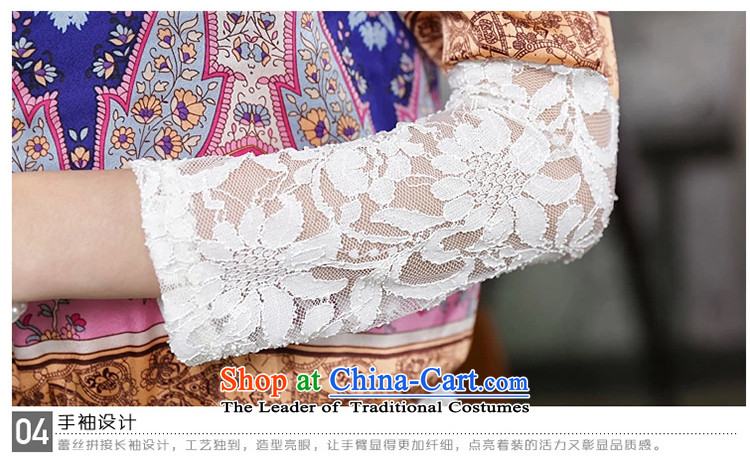 The lymalon2015 lehmann autumn new Korean version of large numbers of ethnic women stamp lace stitching long-sleeved T-shirt shirt XXXXL suit pictures, 1657 prices, brand platters! The elections are supplied in the national character of distribution, so action, buy now enjoy more preferential! As soon as possible.