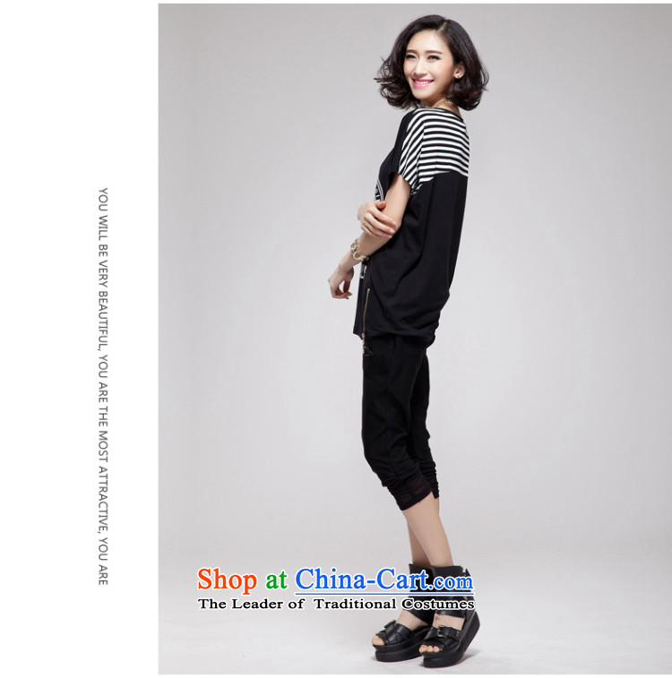 The Eternal Yuexiu code ladies casual trousers Capri thick sister 2015 Summer new Korean Edition to increase the number of women who know the video thin trousers loose trousers black 3XL Harun Picture, prices, brand platters! The elections are supplied in the national character of distribution, so action, buy now enjoy more preferential! As soon as possible.