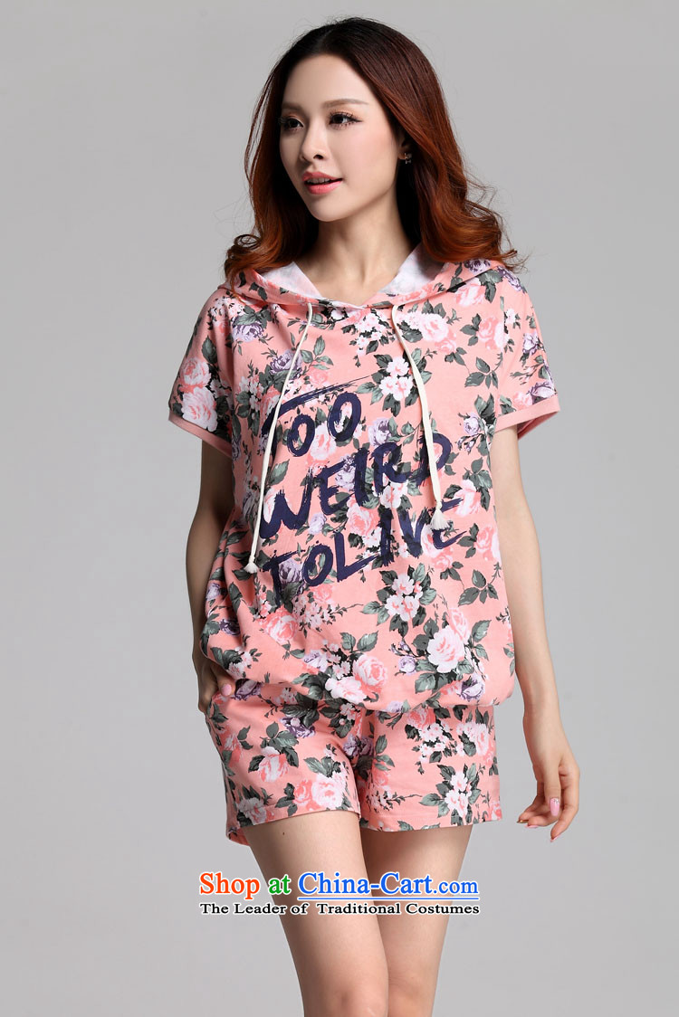 Indulge the NEW Summer Korean fashion to increase women's code kit loose clothing of two kits 3559th pink 4XL Photo, prices, brand platters! The elections are supplied in the national character of distribution, so action, buy now enjoy more preferential! As soon as possible.