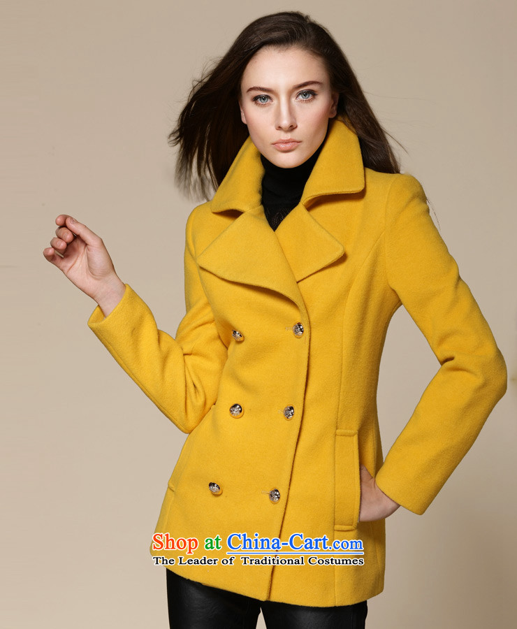 Zk Western women 2015 Fall/Winter Collections new gross Connie coats that long yellow jacket is 