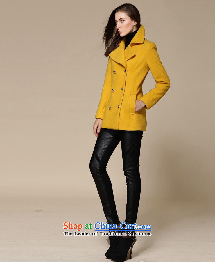 Zk Western women 2015 Fall/Winter Collections new gross Connie coats that long yellow jacket is 