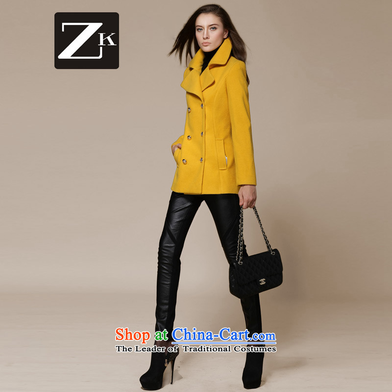 Zk Western women 2015 Fall_Winter Collections new gross Connie coats that long yellow jacket is     Gross?M