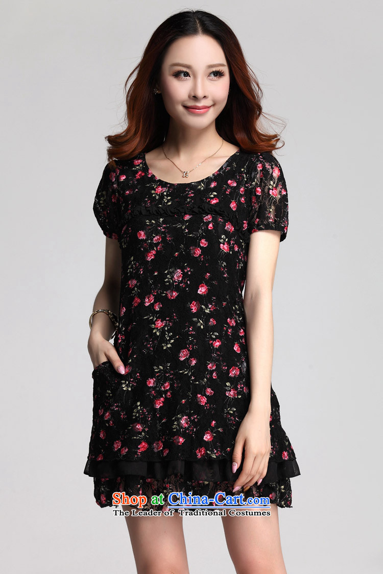 Coveted XL Women's Summer new lady video thin Sau San short-sleeved lace dresses 3565th pink XL Photo, prices, brand platters! The elections are supplied in the national character of distribution, so action, buy now enjoy more preferential! As soon as possible.