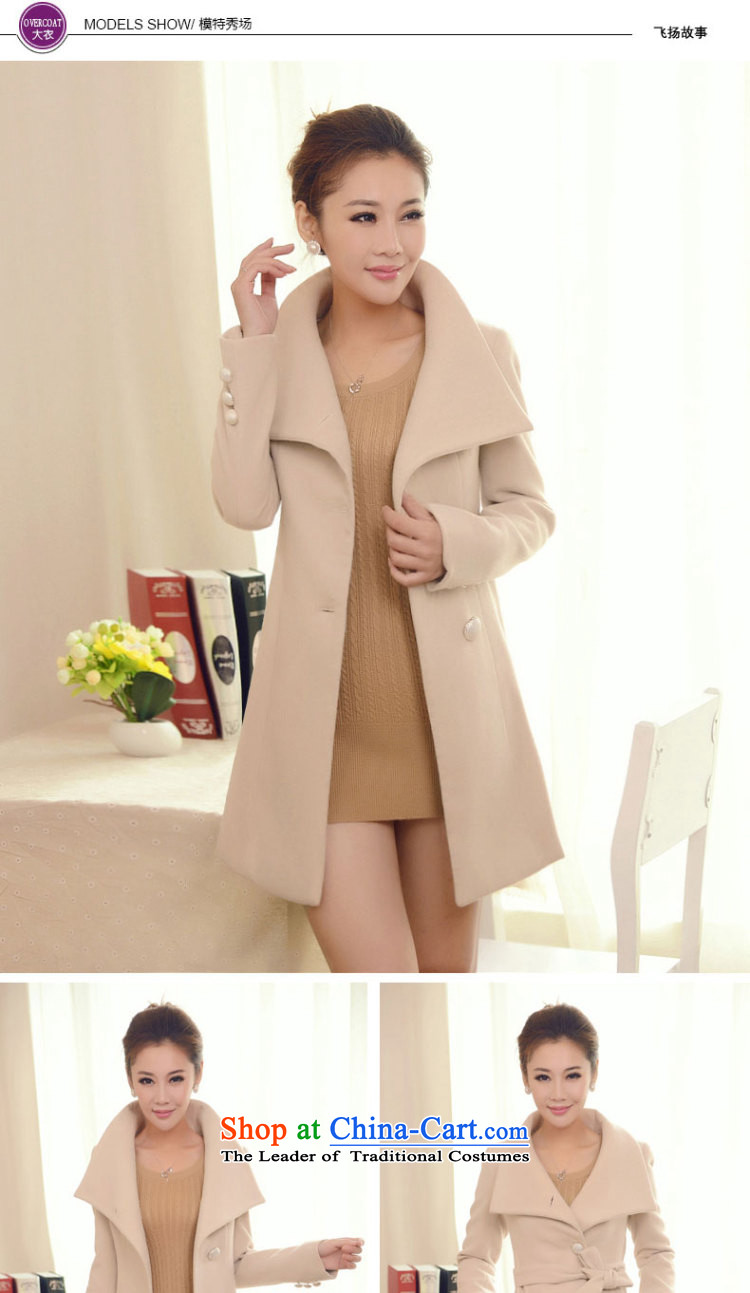 2015 Autumn and Winter Story 198 new Korean women's gross girls jacket? Long Sau San a wool coat female yellow L picture, prices, brand platters! The elections are supplied in the national character of distribution, so action, buy now enjoy more preferential! As soon as possible.