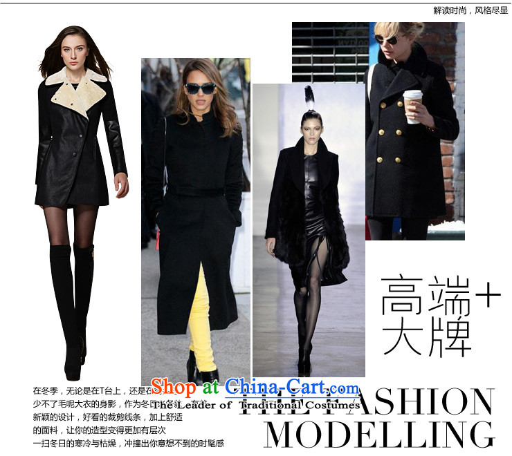 Zk Western women 2015 Fall/Winter Collections new gross? coats that long hair? jacket a wool coat Black XL Photo, prices, brand platters! The elections are supplied in the national character of distribution, so action, buy now enjoy more preferential! As soon as possible.