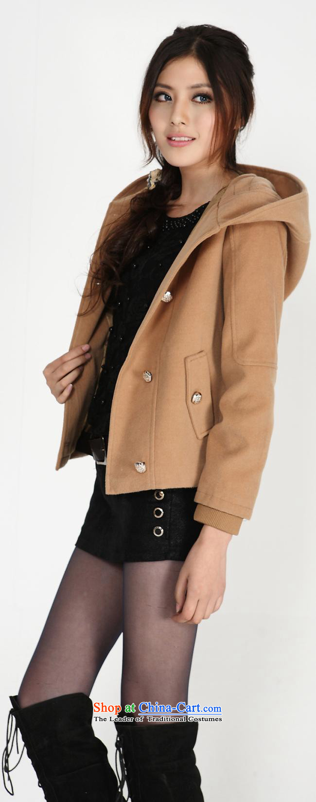 The autumn and winter large load women thick mm autumn and winter coats leisure, double-cap jacket and color pictures, prices, XXXL brand platters! The elections are supplied in the national character of distribution, so action, buy now enjoy more preferential! As soon as possible.