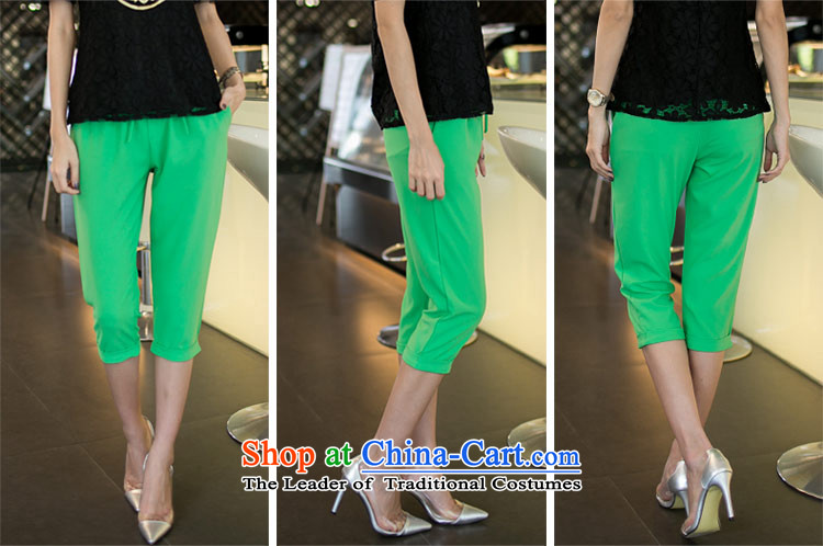 Amista Asagaya Gigi Lai summer the new Europe and the large number of ladies van elastic waist straps leisure loose chiffon Capri Women 9013 Green XXXL picture, prices, brand platters! The elections are supplied in the national character of distribution, so action, buy now enjoy more preferential! As soon as possible.