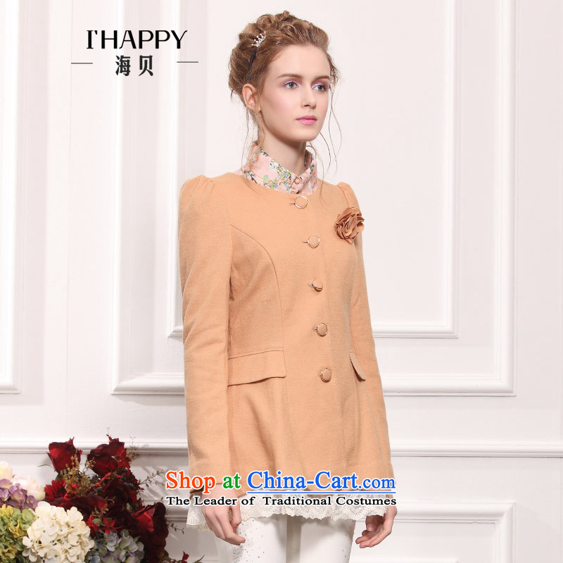 Seashell 2015 gross coats female Korean? wild pure colors in the Sau San long, lace gross and color coats , L? Seashell , , , shopping on the Internet