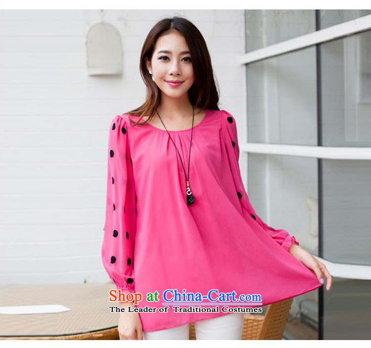  Large ZORMO women fall inside wave point long-sleeved T-shirt thick mm to xl spring and autumn chiffon shirt XXXL black picture, prices, brand platters! The elections are supplied in the national character of distribution, so action, buy now enjoy more preferential! As soon as possible.