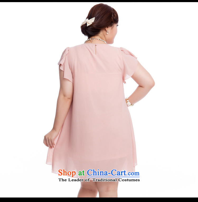 Replace, Hin thick zhuangting ting thin 2015 Summer new product version of large Korean women's code Sleek and versatile temperament short-sleeved dresses 925 Black 3XL picture, prices, brand platters! The elections are supplied in the national character of distribution, so action, buy now enjoy more preferential! As soon as possible.