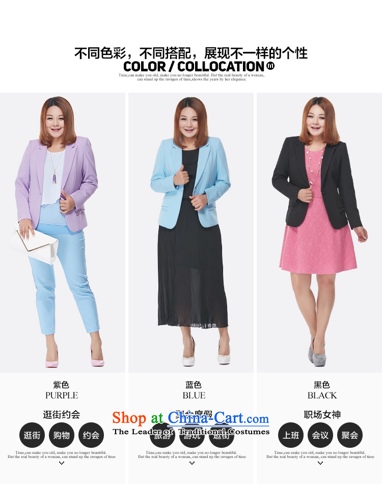 Large msshe women 2015 Autumn decorated in a lapel of long-sleeved jacket thick sister ties small business suit 7630 purple 4XL Photo, prices, brand platters! The elections are supplied in the national character of distribution, so action, buy now enjoy more preferential! As soon as possible.