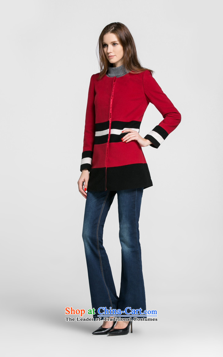 Vero moda wool streaks knocked color minimalist straight in the body of long-sleeved jacket |314327003 female gross? 073 165/84A/M Crimson Red, the price and the brand image of Platters! The elections are supplied in the national character of distribution, so action, buy now enjoy more preferential! As soon as possible.