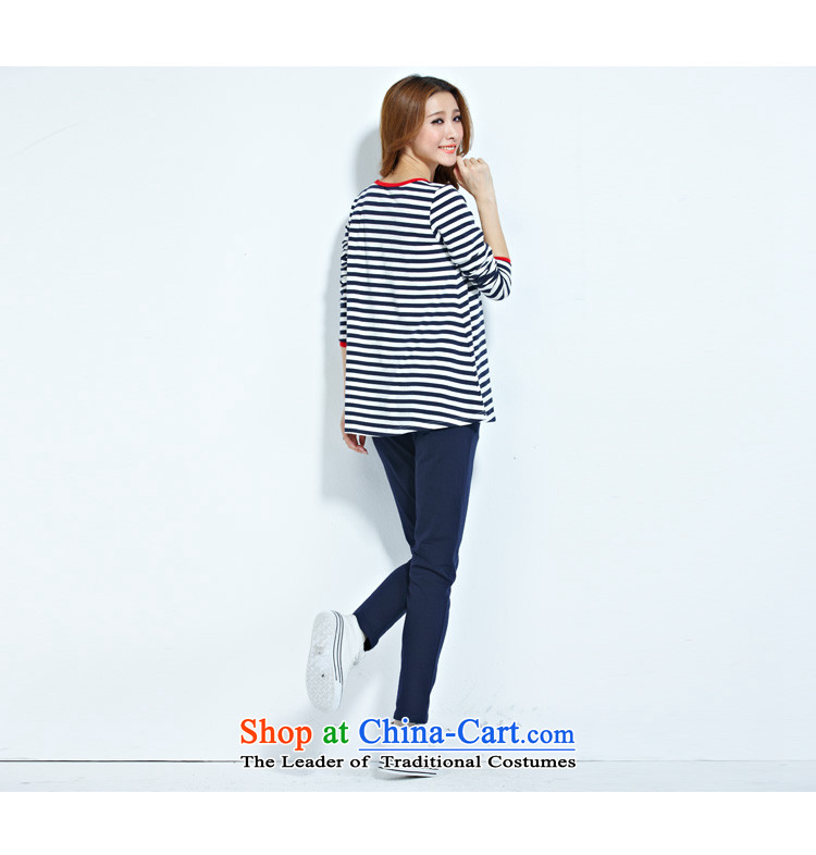 2015 Autumn, something attractive stripes movement very casual streaks long-sleeved T-shirt kit women T7128  XXXL red picture, prices, brand platters! The elections are supplied in the national character of distribution, so action, buy now enjoy more preferential! As soon as possible.