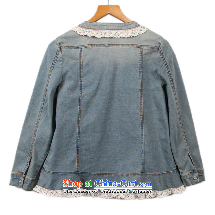 Addiction is larger female XL 2014 Autumn Women's clothes new Korean cowboy jacket cardigan 13008 light blue XL Photo, prices, brand platters! The elections are supplied in the national character of distribution, so action, buy now enjoy more preferential! As soon as possible.