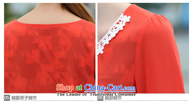 The lymalon lehmann thick, Hin thin spring and fall 2015 new product version of large Korean women's code stylish lace stitching in cuff chiffon Netherlands 1693 ORANGE XXL picture, prices, brand platters! The elections are supplied in the national character of distribution, so action, buy now enjoy more preferential! As soon as possible.